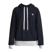 Guess Hoodie med Stil Blue, Dam