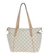 Louis Vuitton Vintage Pre-owned Canvas louis-vuitton-vskor Beige, Dam