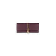 Elisabetta Franchi Stilig Baguette Stil Axelväska Purple, Dam