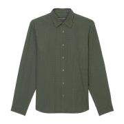 Marc O'Polo Vichy skjorta regular Green, Herr