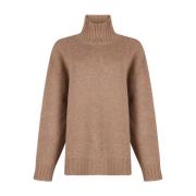 Jil Sander Stiliga Sweaters Kollektion Brown, Dam