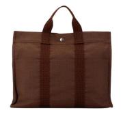 Hermès Vintage Pre-owned Canvas totevskor Brown, Dam