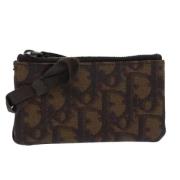 Dior Vintage Pre-owned Canvas plnbcker Brown, Dam