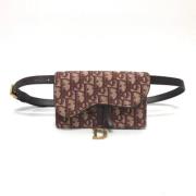 Dior Vintage Pre-owned Tyg dior-vskor Brown, Dam