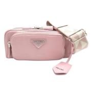 Prada Vintage Pre-owned Laeder prada-vskor Pink, Dam