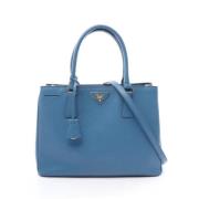 Prada Vintage Pre-owned Laeder prada-vskor Blue, Dam