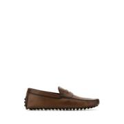 Tod's Klassiska Bruna Läderloafers Brown, Herr