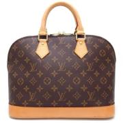 Louis Vuitton Vintage Pre-owned Tyg louis-vuitton-vskor Brown, Dam