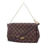 Louis Vuitton Vintage Pre-owned Tyg louis-vuitton-vskor Brown, Dam