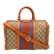 Gucci Vintage Pre-owned Canvas gucci-vskor Multicolor, Dam