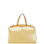 Louis Vuitton Vintage Pre-owned Laeder louis-vuitton-vskor Beige, Dam