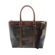 Coach Pre-owned Pre-owned Canvas totevskor Multicolor, Herr