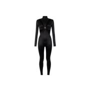 Elisabetta Franchi Snygg Jumpsuit för Kvinnor Black, Dam