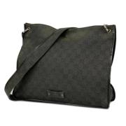 Gucci Vintage Pre-owned Canvas gucci-vskor Black, Dam