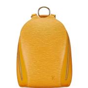 Louis Vuitton Vintage Pre-owned Tyg louis-vuitton-vskor Yellow, Dam