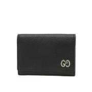 Gucci Vintage Pre-owned Laeder plnbcker Black, Unisex