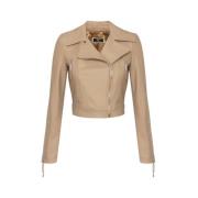 Elisabetta Franchi Skinnjacka Brown, Dam