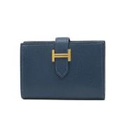 Hermès Vintage Pre-owned Laeder plnbcker Blue, Dam