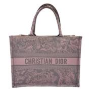 Dior Vintage Pre-owned Canvas totevskor Pink, Dam