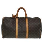 Louis Vuitton Vintage Pre-owned Canvas resvskor Brown, Dam