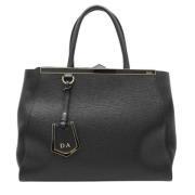 Fendi Vintage Pre-owned Laeder fendi-vskor Black, Dam