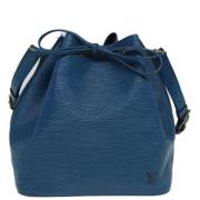 Louis Vuitton Vintage Pre-owned Laeder louis-vuitton-vskor Blue, Dam