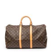 Louis Vuitton Vintage Pre-owned Canvas resvskor Brown, Dam