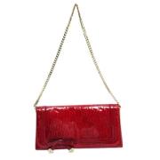 Gucci Vintage Pre-owned Laeder gucci-vskor Red, Dam