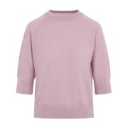 Dries Van Noten Rosa Tuan Tröja Pink, Dam