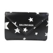 Balenciaga Vintage Pre-owned Laeder plnbcker Black, Dam