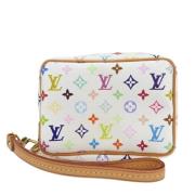 Louis Vuitton Vintage Pre-owned Canvas kuvertvskor Multicolor, Dam