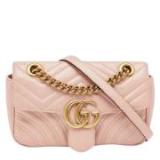 Gucci Vintage Pre-owned Laeder gucci-vskor Pink, Dam