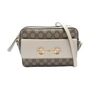 Gucci Vintage Pre-owned Laeder gucci-vskor Beige, Dam