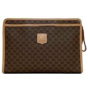 Celine Vintage Pre-owned Plast celine-vskor Brown, Dam