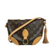 Louis Vuitton Vintage Pre-owned Tyg louis-vuitton-vskor Brown, Dam