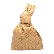 Bottega Veneta Vintage Pre-owned Laeder handvskor Beige, Dam