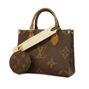 Louis Vuitton Vintage Pre-owned Tyg louis-vuitton-vskor Brown, Dam