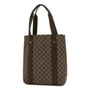 Louis Vuitton Vintage Pre-owned Tyg louis-vuitton-vskor Brown, Dam