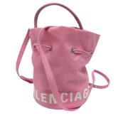 Balenciaga Vintage Pre-owned Tyg balenciaga-vskor Pink, Dam