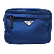 Prada Vintage Pre-owned Tyg prada-vskor Blue, Herr