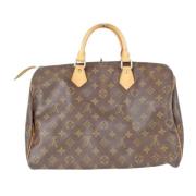 Louis Vuitton Vintage Pre-owned Canvas louis-vuitton-vskor Brown, Dam