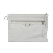 Balenciaga Vintage Pre-owned Laeder balenciaga-vskor White, Dam