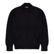 Laneus Mohair Bomberjacka Harrington Stil Black, Herr