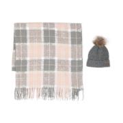 Barbour Beanie Mössor för Saltburn Stil Gray, Unisex