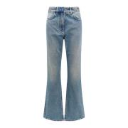 Givenchy Boot Cut Bomulls Jeans Blue, Dam