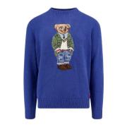 Polo Ralph Lauren Round-neck Knitwear Blue, Herr