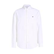 Tommy Hilfiger Klassisk Bomullsskjorta White, Herr