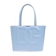 Dolce & Gabbana Väska DG Logo typshoppare Blue, Dam