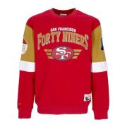 Mitchell & Ness NFL Lagfärger Crewneck Tröja Multicolor, Herr