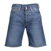 Levi's Blå Herr Jeans Shorts 501 Stil Blue, Herr